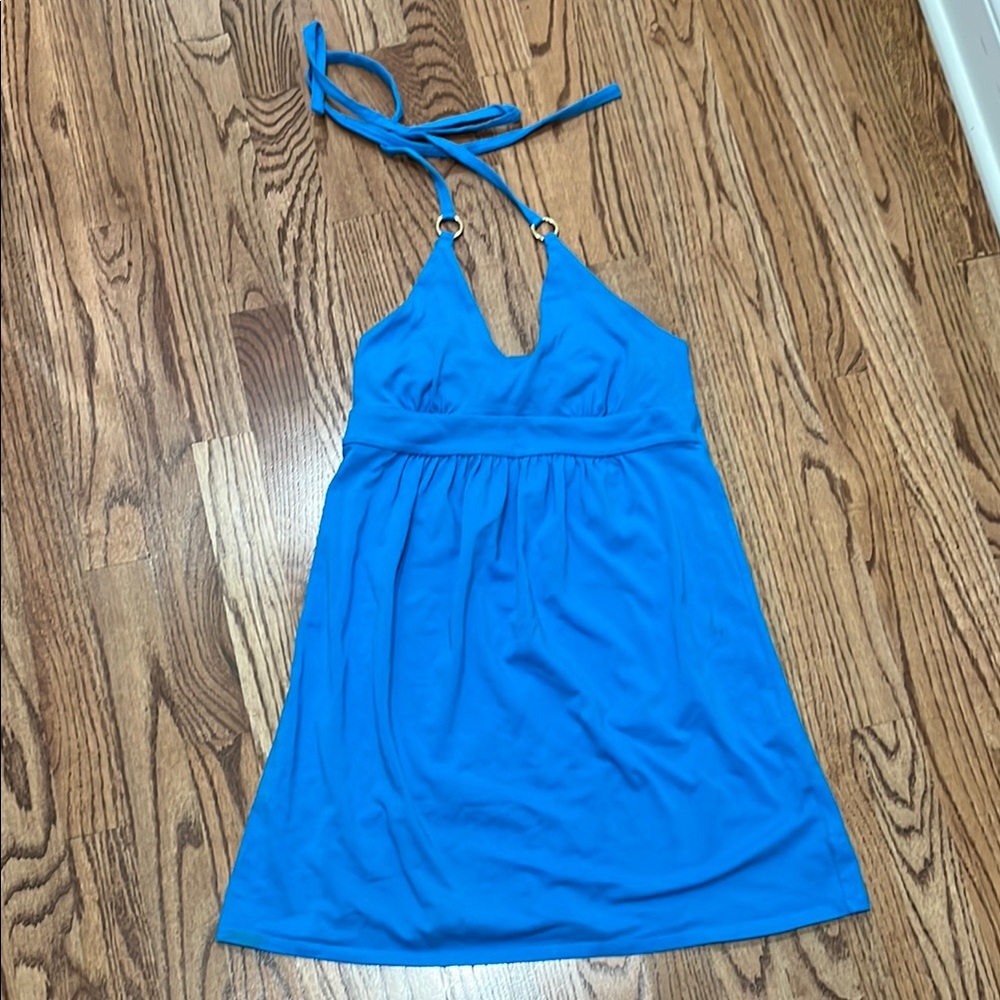 Victoria's Secret Y2K Blue Bra Top Dress